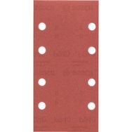 Bosch 10'lu 93x185 mm 240 Kum 8 Delik Titreşimli Zımpara Kağıdı