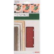 Bosch 115x230 mm 60/120/180 Kum 14 Delik 10'lu Set Titreşimli Zımpara Kağıdı