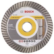 Bosch 125 mm Best Serisi Genel Yapı Malzemeleri İçin Turbo Segmanlı Elmas Kesme Diski