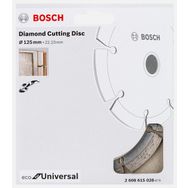 Bosch 125 mm Ekonomik Seri Genel Yapı Malzemeleri İçin Elmas Kesme Diski