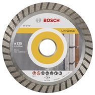 Bosch 125 mm Standard Seri Genel Yapı Malzemeleri İçin Turbo Segmanlı 9+1 Elmas Kesme Diski Set