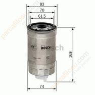 Bosch 1457434105 Mazot Filtresi