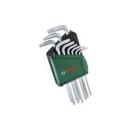 Bosch 1600A02Z9C Torx Allen 9 Parça Anahtar Takımı