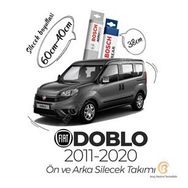 Bosch 2011-2021 Fiat Doblo Ön Arka Silecek Seti