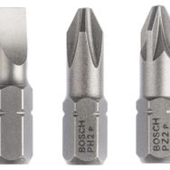 Bosch 2607001766 PH2/PZ2/SL1,0 25 mm 3'lü ExtraHard Bits Uç