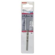 Bosch 2608585912 HSS-G 3,2 mm 2'li Taşlanmış Metal Matkap Ucu
