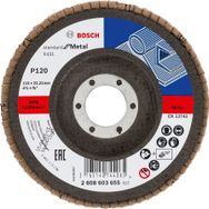 Bosch 2608603655 115 mm 120 K X43110'lu Metal Kesici Flap Disk