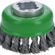 Bosch 2608620729 75x0.5 mm X-Lock Heavy Serisi Inox İçin Burgulu Tel Fırça