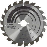 Bosch 2608838410 Optiline Ahşap 216x30 mm 22 Diş Daire Testere Bıçağı