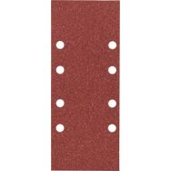 Bosch 2609256A96 10'lu 93x230 mm 80 Kum 8 Delik Zımpara Kağıdı