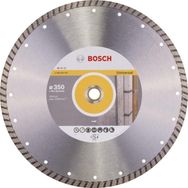 Bosch 350 mm Standard Seri Genel Yapı Malzemeleri İçin Turbo Segman Elmas Kesme Diski