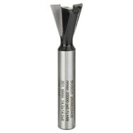 Bosch 8x14x55 mm Standard Seri Ahşap İçin Çift Oluklu Sert Metal Kırlangıç Kuyruğu Freze Ucu