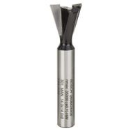 Bosch 8x14x55 mm Standard Seri Ahşap İçin Çift Oluklu Sert Metal Kırlangıç Kuyruğu Freze Ucu
