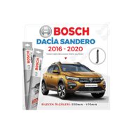 Bosch Aeroeco 2016-2020 Dacia Sandero Muz Silecek Takımı