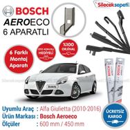 Bosch Aeroeco Alfa Romeo Giulietta 2010-2016 Muz Silecek Takımı