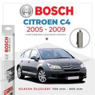 Bosch Aeroeco Citroen C4 2004-2009 Ön Muz Silecek Takımı