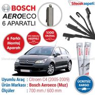 Bosch Aeroeco Citroen C4 2005-2009 Muz Silecek Takımı