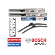 Bosch Aeroeco Dacia Logan MCV 2007-2015 Ön Arka Silecek