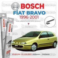 Bosch Aeroeco Fiat Bravo 1996-2001 Ön Muz Silecek Takımı
