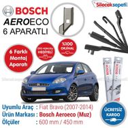 Bosch Aeroeco Fiat Bravo 2007-2014 Muz Silecek Takımı