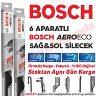Bosch Aeroeco Fiat Bravo 2007-2014 Ön Muz Silecek Takımı