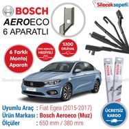 Bosch Aeroeco Fiat Egea 2015-2017 Muz Silecek Takımı