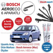 Bosch Aeroeco Ford Fiesta 2002-2008 Muz Silecek Takımı