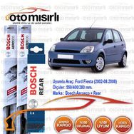 Bosch Aeroeco Ford Fiesta 2002-2008 Ön ve Takımı Arka Silecek