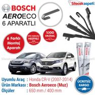 Bosch Aeroeco Honda CR-V 2007-2014 Muz Silecek Takımı
