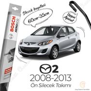Bosch Aeroeco Mazda 2 2008-2013 Siyah Muz Silecek Takımı