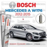 Bosch Aeroeco Mercedes A W176-2012 2015 Muz Silecek Takımı