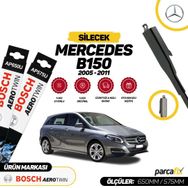 Bosch Aeroeco Mercedes B150 W245 2005-2011 Silecek Takımı
