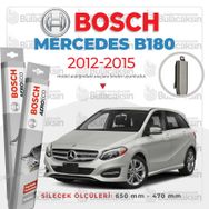 Bosch Aeroeco Mercedes B180 W246-2012-2015 Muz Silecek Takımı