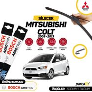 Bosch Aeroeco Mitsubishi Colt 2009-2013 Muz Silecek Takımı