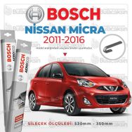 Bosch Aeroeco Nissan Micra 2011-2016 Ön Muz Silecek Takımı