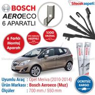 Bosch Aeroeco Opel Meriva 2010-2013 Muz Silecek Takımı