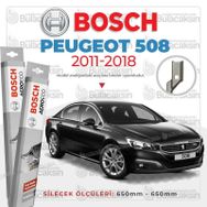 Bosch Aeroeco Peugeot 508 2011-2017 Ön Muz Silecek Takımı