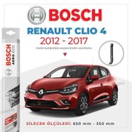 Bosch Aeroeco Renault Clio 4 2012-2018 Silecek Takımı