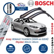 Bosch Aeroeco Renault Fluence 2009 Sonrası Muz Silecek Takımı