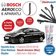 Bosch Aeroeco Renault Fluence 2010-2014 Muz Silecek Takımı