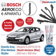 Bosch Aeroeco Renault Megane 3 2010-2014 Muz Silecek Takımı