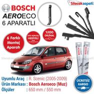 Bosch Aeroeco Renault Scenic 2006-2009 Muz Silecek Takımı