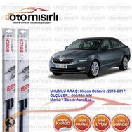 Bosch Aeroeco Skoda Octavia 2013-2018 Silecek Takımı