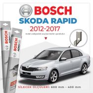 Bosch Aeroeco Skoda Rapid 2012 2017 Muz Silecek Takımı