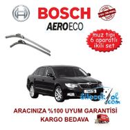 Bosch Aeroeco Skoda Superb 2009-2014 Muz Silecek Takımı