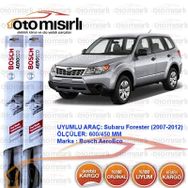 Bosch Aeroeco Subaru Forester 2008-2012 Muz Silecek Takımı