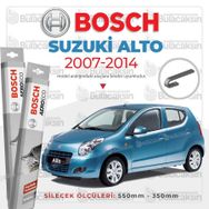 Bosch Aeroeco Suzuki Alto 2007-2014 Ön Muz Silecek Takımı