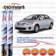 Bosch Aeroeco Toyota Corolla 2007-2012 Silecek Takımı