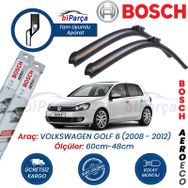 Bosch Aeroeco Volkswagen Golf 6 2008-2012 Muz Silecek Takımı
