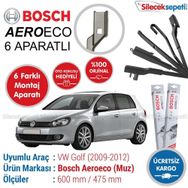 Bosch Aeroeco Volkswagen Golf 6 2009-2012 Muz Silecek